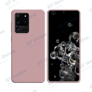 Coque Silicone Compatible pour Samsung Galaxy S20 Ultra G988 (#17) Rose