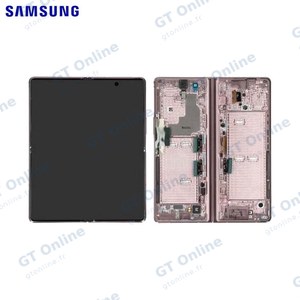 Écran Tactile Original Samsung Galaxy Z Fold 2 F916 GH82-23968B GH82-23969B Bronze Mystique