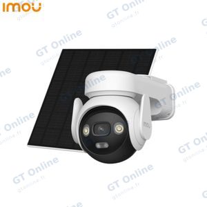 Caméra de Surveillance IA sans Fil Extérieure Imou AOV PT 5MP 3K Wi-Fi + 4G avec Batterie 10000mAh et Panneau