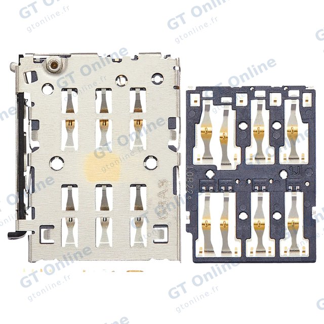 Lecteur SIM pour Motorola Moto G200 5G (XT2175 / 2022) (lot de 2)