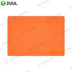 Tapis de Réparation Silicone à Isolation Thermique 2UUL Anti Poussière Rouge