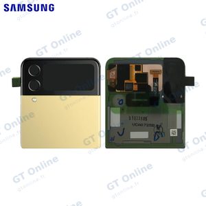 Cache Arrière Original Samsung Galaxy Z Flip 4 5G F721 (Supérieur) GH97-27947G Jaune