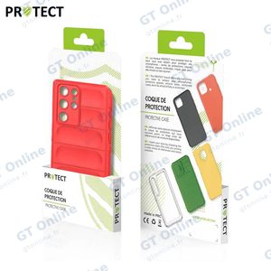 Coque de Protection IX008 PROTECT pour Samsung Galaxy S22 Ultra S908 Rouge — vue 2