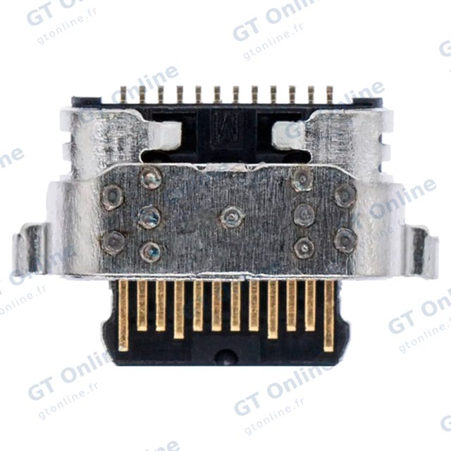 Connecteur de charge nu à souder pour Samsung Galaxy A11 (A115 / 2020) / A01 (A015 / 2020) / A02S (A025 / 2020) / A03S (A037 / 2021) (soudure requise, lot de 10)