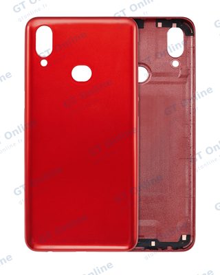 Vitre arrière pour Samsung Galaxy A10S (A107 / 2019) (compatible premium, rouge)
