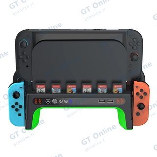 Station de rangement multifonction pour Nintendo Switch / Switch 2 DOBE TNS-51100 — noir