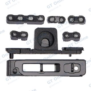 Grille de haut-parleur / micro pour Apple iPhone 11 (noir, lot de 10)