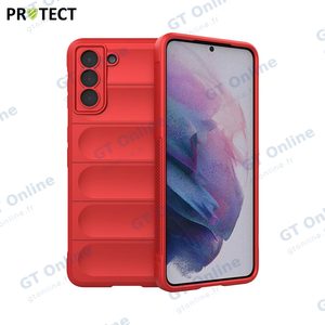 Coque de Protection IX008 PROTECT pour Samsung Galaxy S21 Plus 5G G996 Rouge