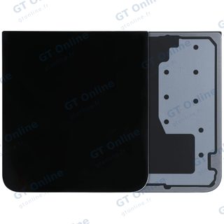Vitre arrière pour Samsung Galaxy Z Flip 7 FE 5G (pack service origine, noir)