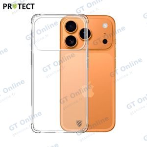 Coque Silicone Renforcée PROTECT pour Apple iPhone 17 Pro Transparent