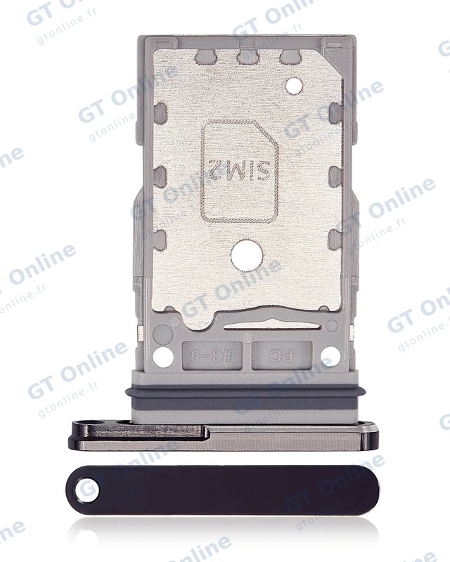 Tiroir SIM pour Samsung Galaxy Z Fold 4 (F936) (noir fantôme)