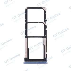 Tiroir Sim Premium Xiaomi Redmi Note 9S Gris Interstellaire