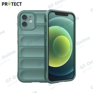 Coque de Protection IX008 PROTECT pour Apple iPhone 12 Vert Foncé