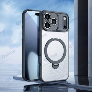 Coque de Protection Aimo Dux Ducis pour Apple iPhone 17 Pro (with Magnetic Stand) MagSafe Noir — vue 3