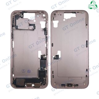 Châssis central pour iPhone 15 Plus (rose)