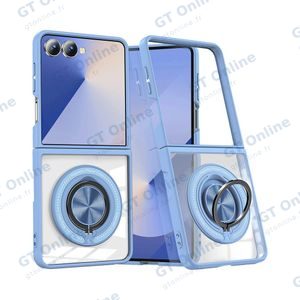 Coque de Protection Magnétique avec Bague 360° Z-FL3 Samsung Galaxy Z Flip 8 F776 Bleu