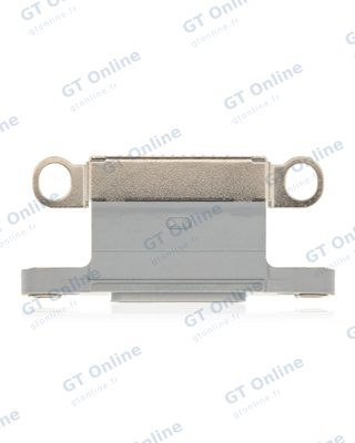 Connecteur de charge nu à souder pour Apple iPhone 12 Pro (argent, lot de 10)