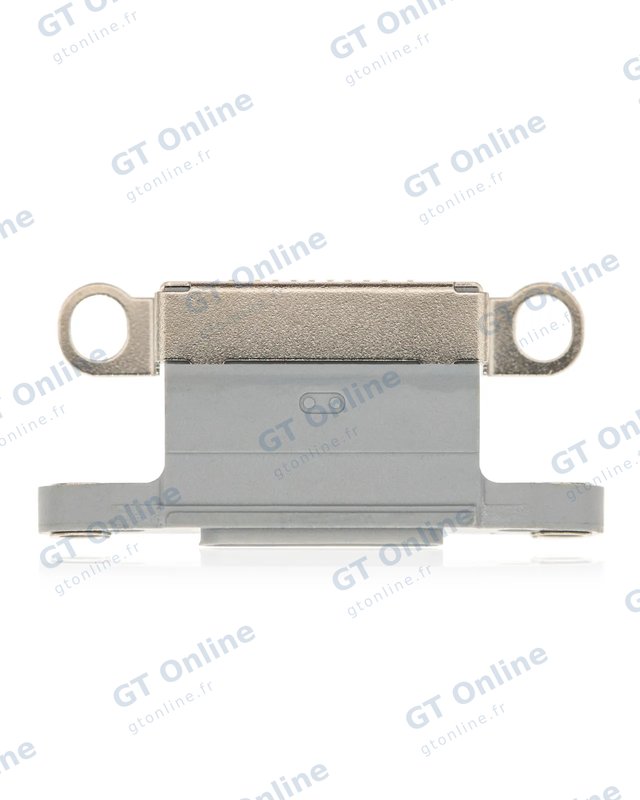 Connecteur de charge nu à souder pour Apple iPhone 12 Pro (argent, lot de 10)