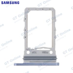 Tiroir SIM Original Samsung Galaxy Z Flip 4 5G F721 GH98-47715D Bleu