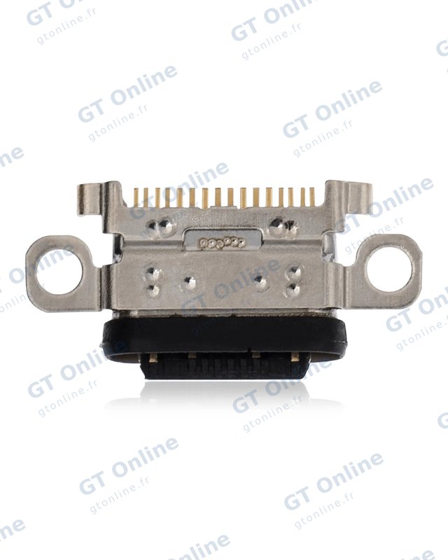 Connecteur de charge à souder — format Type C, 16 broches, 2 points de fixation (C332)