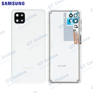 Cache Arrière Original Samsung Galaxy A12 A125 GH82-24487B Blanc