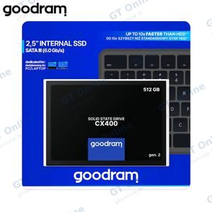 Disque Dur SSD Goodram CX400 GEN.2 SATA III 2,5″ 512GB SSDPR-CX400-512-G2 — vue 4