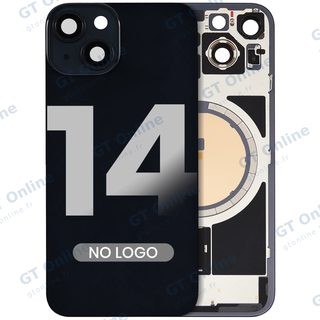 Vitre arrière pour Apple iPhone 14 (minuit, sans logo)