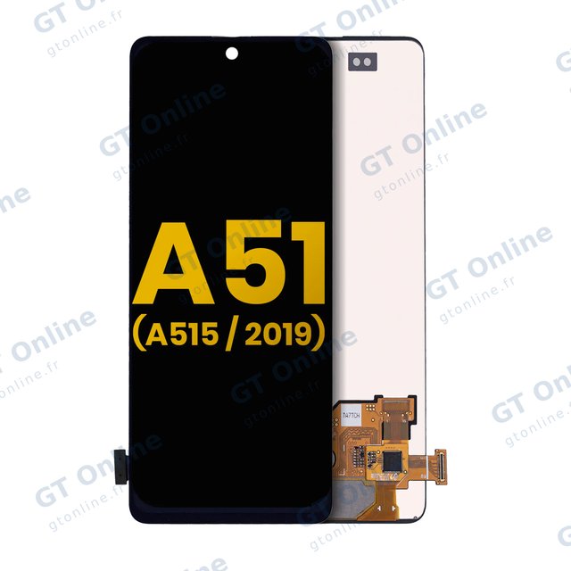Écran OLED sans châssis pour Samsung Galaxy A51 4G (A515 / 2019) (reconditionné, toutes couleurs)
