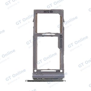 Tiroir Sim Premium Samsung Galaxy S9 Plus G965 Gris Titane