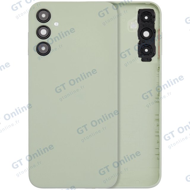 Vitre arrière pour Samsung Galaxy A14 5G (A146 / 2023) (sans logo, compatible premium, vert)