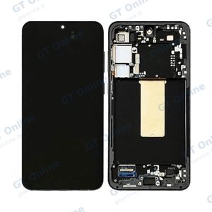 Écran Tactile Soft Oled avec Châssis Samsung Galaxy S23 Plus 5G S916 Graphite