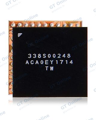 Pièce à microsouder pour Apple iPhone 8 / 8 Plus / X / XS / XS Max / XR (U4700: 338S00248: 121 Pins)