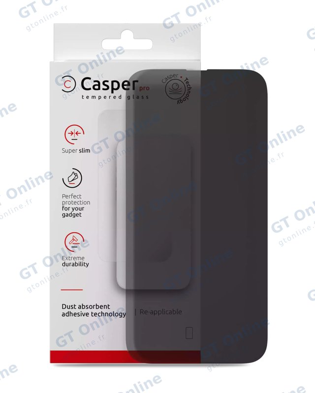 Verre trempé pour iPhone 16 Pro Max / 17 Pro Max (blister, Privacy)