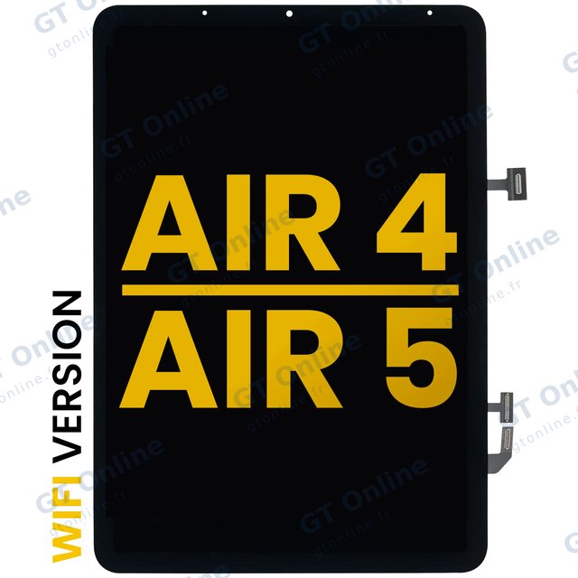 Écran pour Apple iPad Air 4 (2020) / iPad Air 5 (2022) (WiFi uniquement, reconditionné, toutes couleurs)