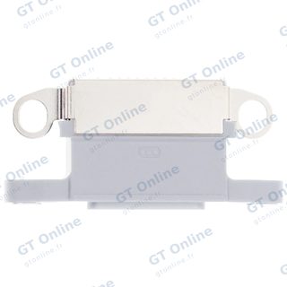 Connecteur de charge nu à souder pour Apple iPhone 12 Pro Max (argent, lot de 10)