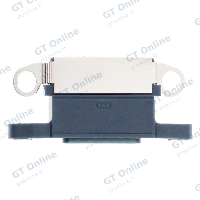 Connecteur de charge nu à souder pour Apple iPhone 12 Pro Max (bleu pacifique, lot de 10)