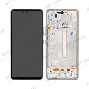 Écran Tactile Oled avec Châssis Samsung Galaxy A53 5G A536 Blanc