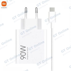 Chargeur Secteur USB Xiaomi avec Câble USB-C Hypercharge Combo 90W Bulk Blanc