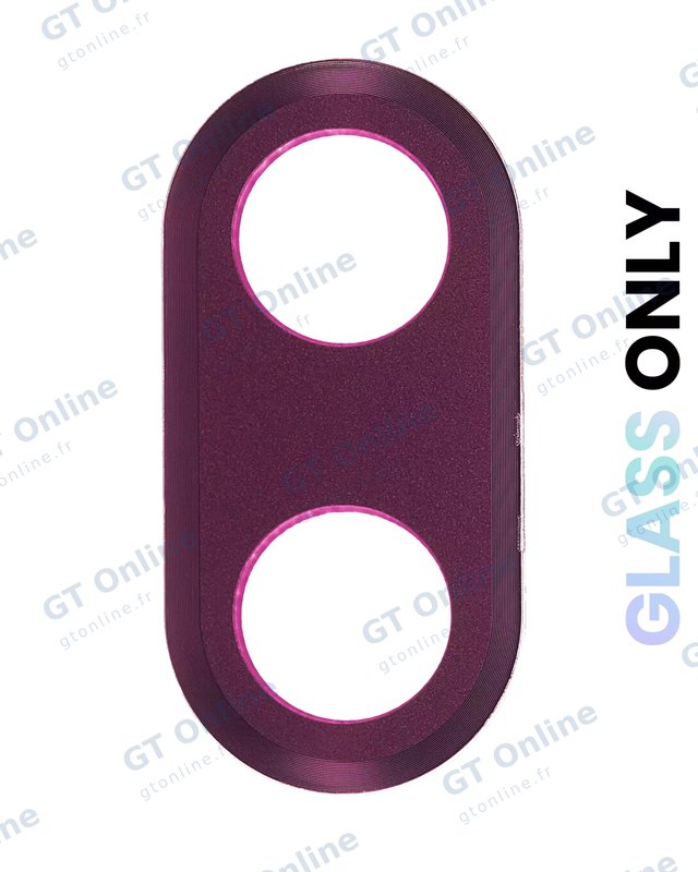 Lentille de caméra arrière avec adhésif pour Motorola One Hyper (XT2027-1 / 2020) (origine, Dark Amber)