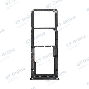 Tiroir Sim Premium Samsung Galaxy M21 M215 Noir