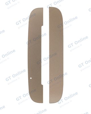 Vitre arrière pour Motorola Moto Z / Z Force Droid (XT1650-02 / 2016) (or)