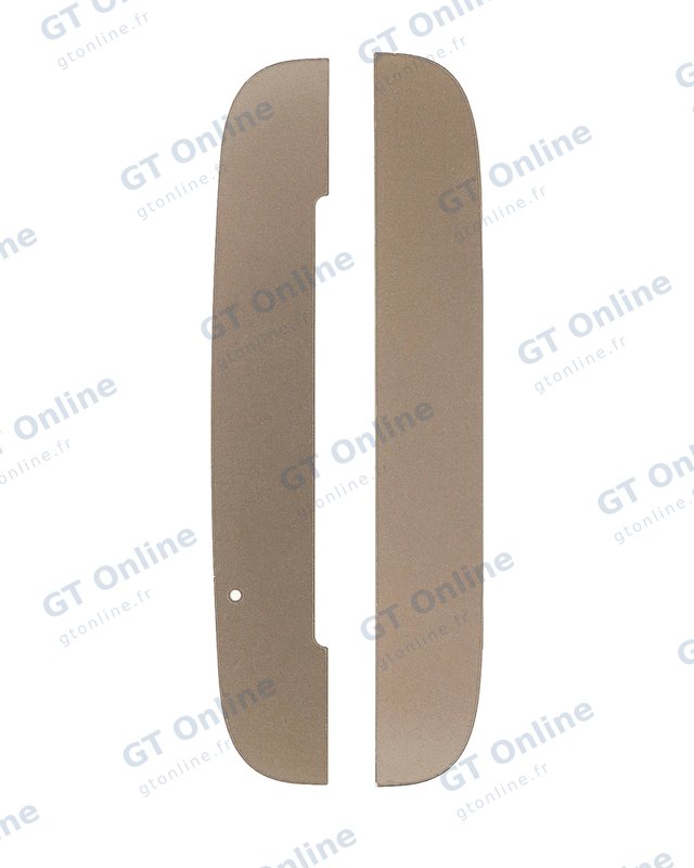 Vitre arrière pour Motorola Moto Z / Z Force Droid (XT1650-02 / 2016) (or)
