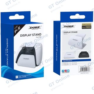 Support pour manette PlayStation 5 DOBE TP5-0537 — blanc