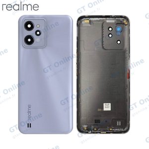 Cache Arrière Original Realme C31 4140120 4140117 Argent Clair