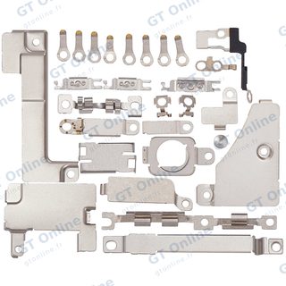 Jeu de petits supports métalliques pour Apple iPhone 15