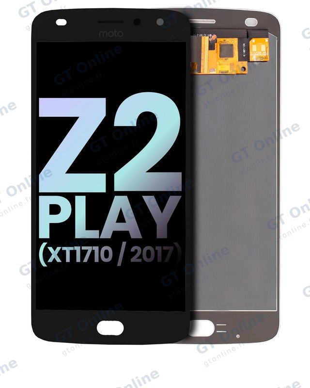 Écran OLED sans châssis pour Motorola Moto Z2 Play (XT1710 / 2017) (origine, noir)