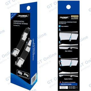 Support horizontal pour PlayStation 5 Slim DOBE TP5-3582 — transparent