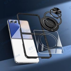 Coque de Protection Magnétique avec Bague 360° Z-FL3 Samsung Galaxy Z Flip 8 F776 Noir — vue 4