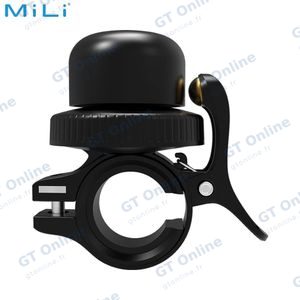 Traceur GPS pour Vélo MILI MiBell Sonnette Anti-Perte Apple Find My & Google Find Hub Noir