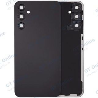 Vitre arrière pour Samsung Galaxy A24 4G (A245 / 2023) (sans logo, compatible premium, noir)